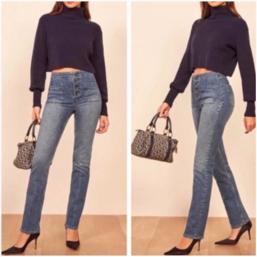 Reformation Elise Jeans Size 28